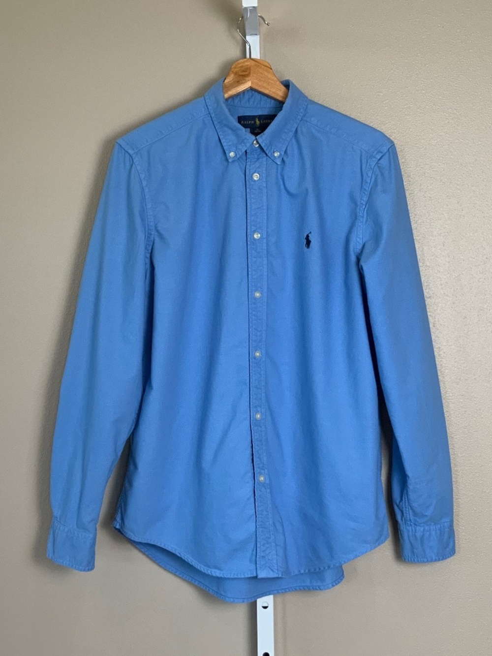 Polo Ralph Lauren Garment Dyed Cotton Button Down Oxford Shirt